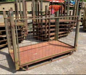 Large ex army cage pallet
